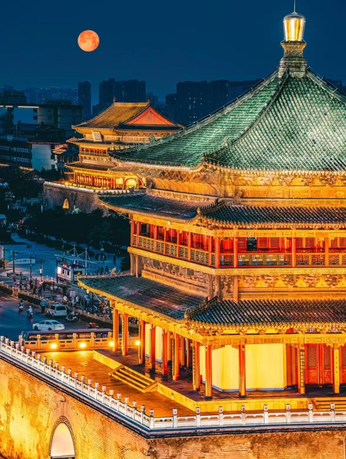 Honglu Garden Hotel Xi'An Bell And Drum Tower Huimin Street Store Екстериор снимка